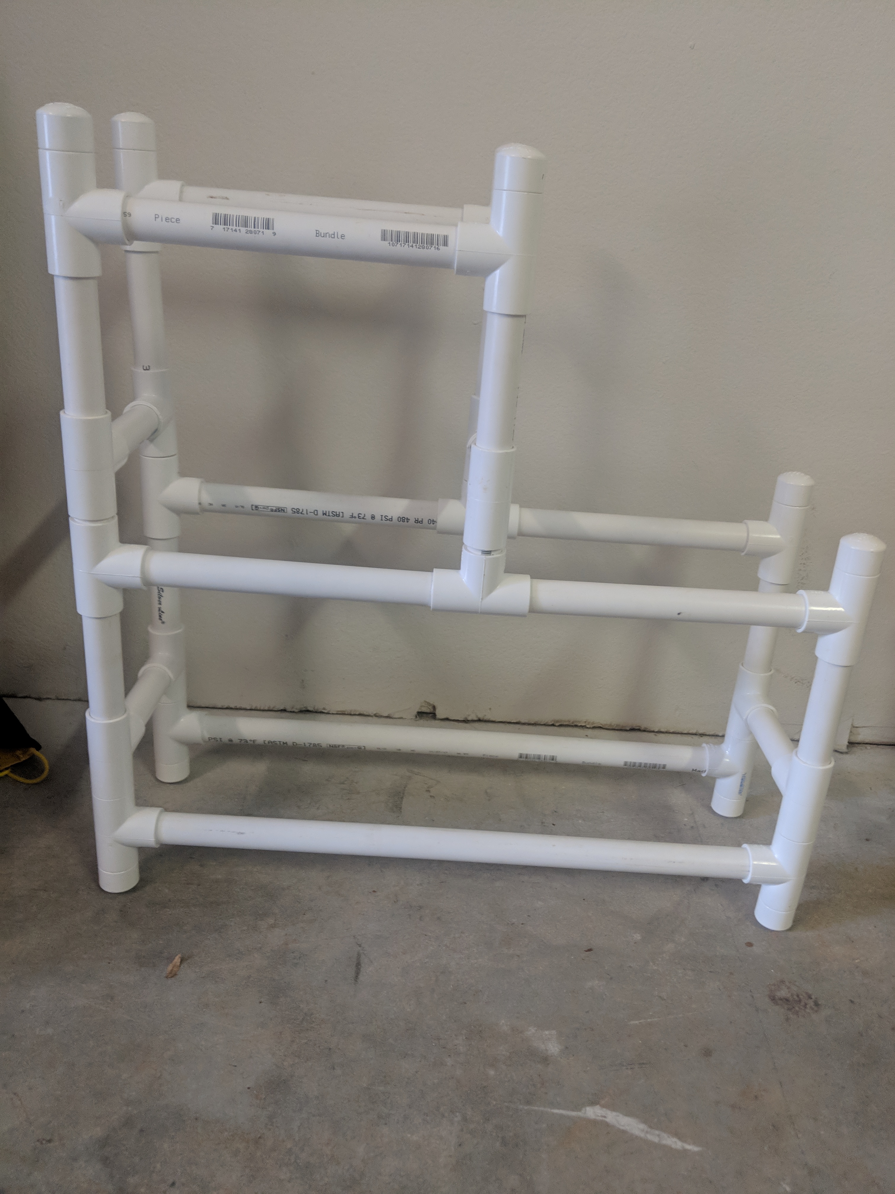 Pvc pipe disc golf rack hot sale